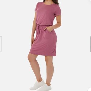 32 Degrees Cool Soft Lux Dress Pink Size Small Athletic, Relax, Lounge, Comfy